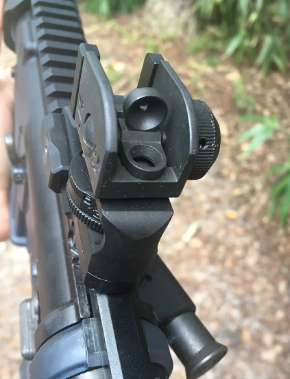 UTG slim fixed sights quick review - AR15.COM